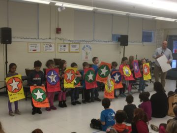 Featured image of article: Kindergarten Presents Their Safety Rules