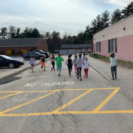Featured image of article: AES Girls participate in Girls on the Run