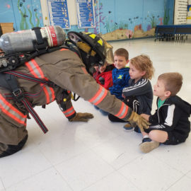 Featured image of article: Fire Prevention Day at AES
