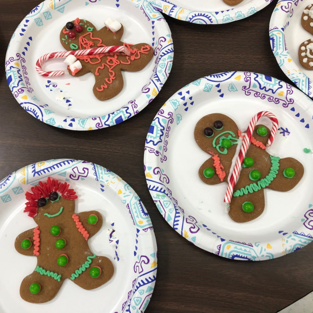 Featured image of article: Gingerbread Men in AES’s 3rd grade