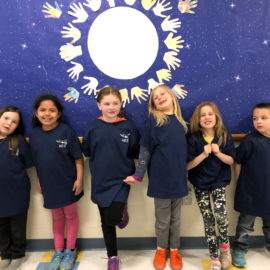 Featured image of article: AES Students Show their AES Pride
