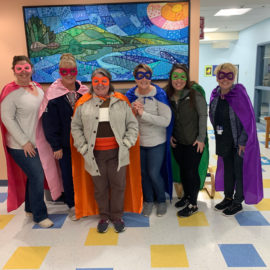 Featured image of article: AES Paraprofessionals Are Super Heroes