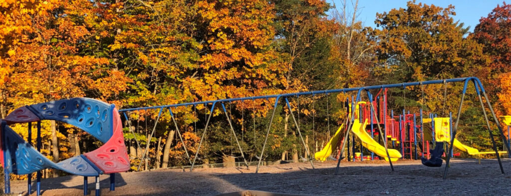 Featured image of article: Fall Sunshine Warms Up the AES Playground